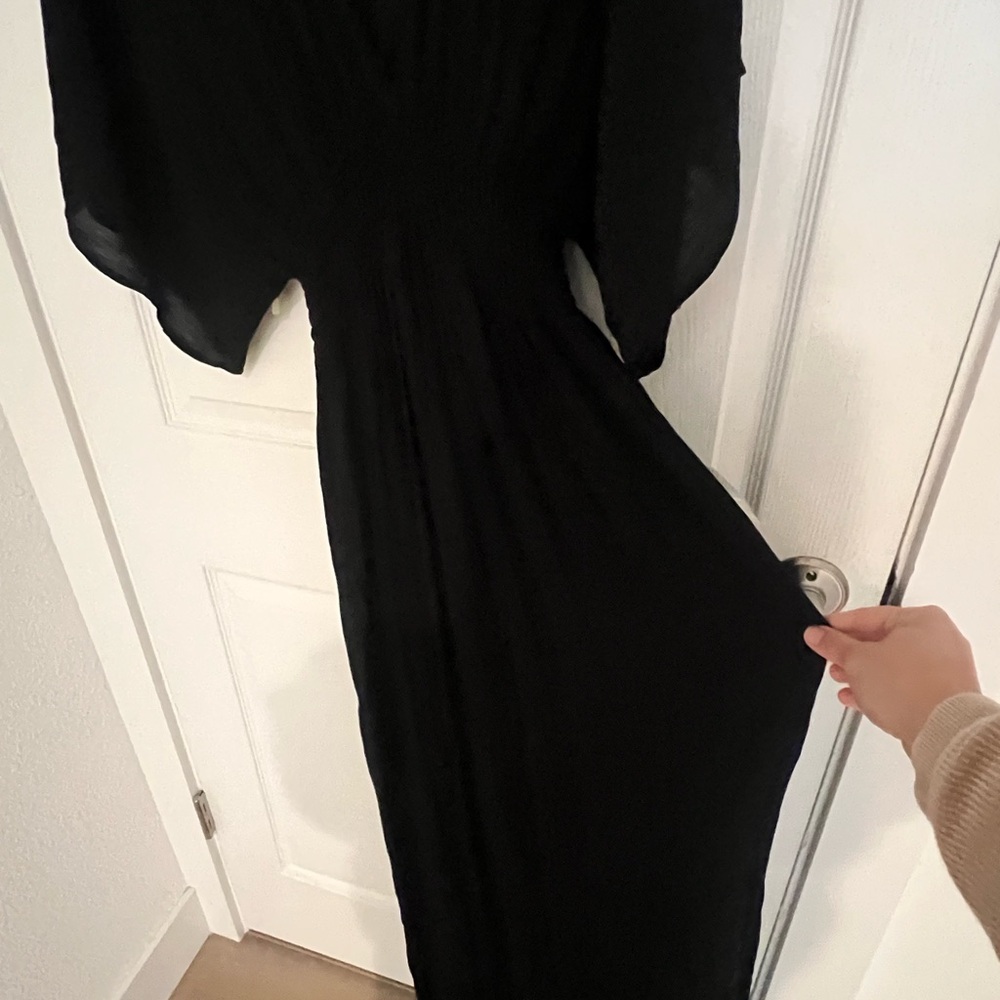 Black long Lovestitch dress